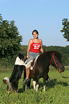 Shetland Pony und Border Collie / Shetland Pony and Border Collie